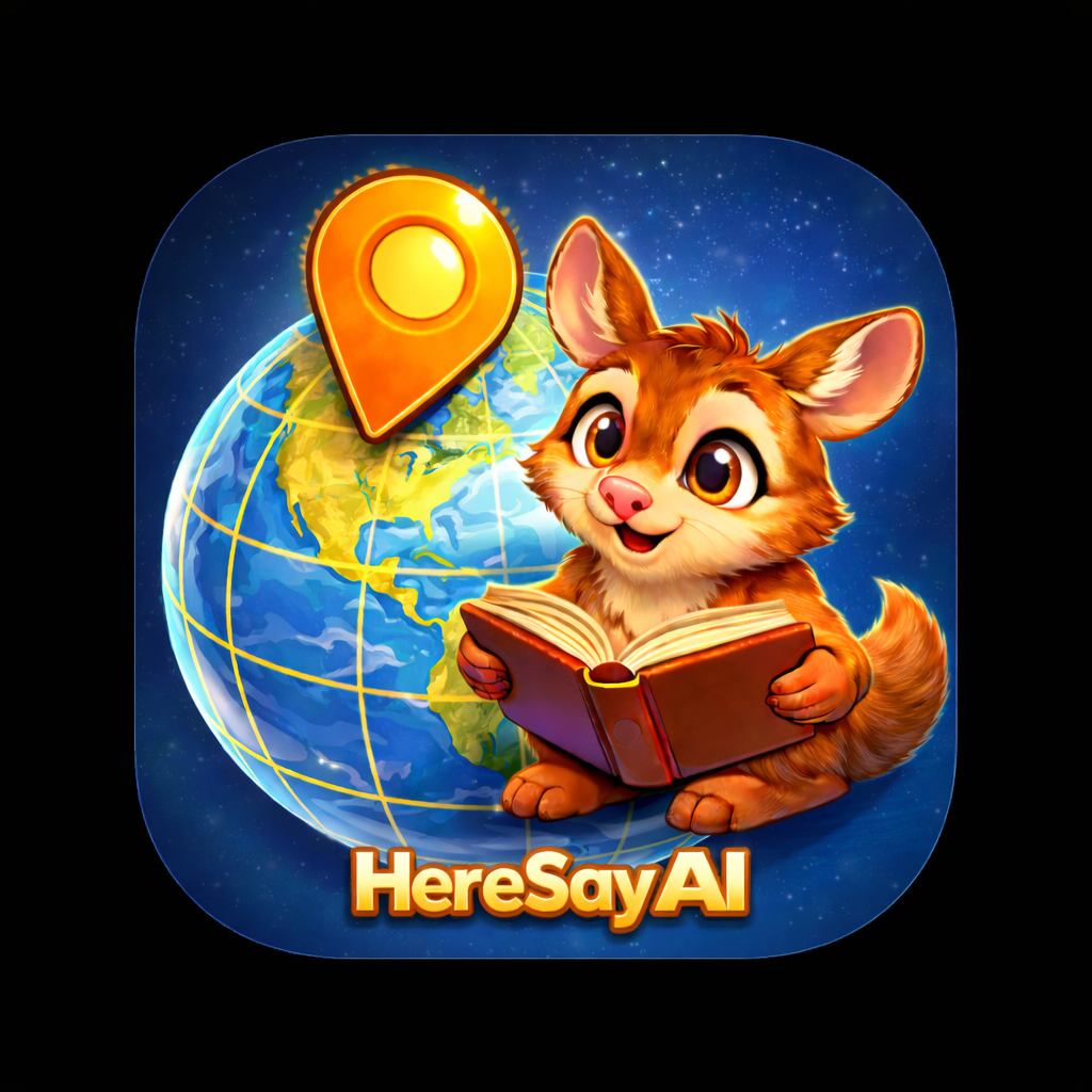 HereSayAI iOS app icon