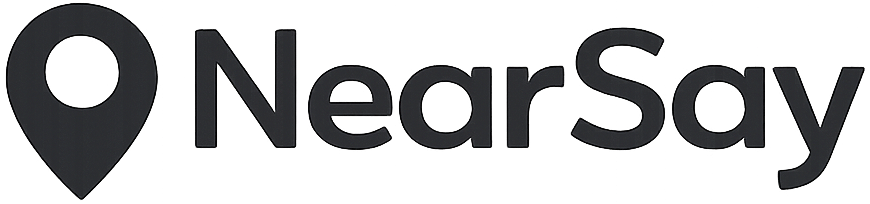 NearSay wordmark logo
